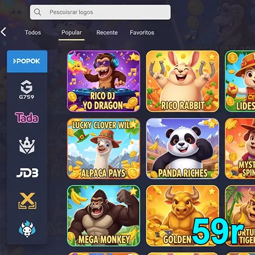 Ilustração de Explore os Jogos Online da 59r com Segurança e Diversão